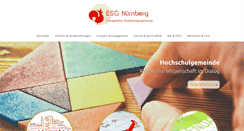 Desktop Screenshot of esg-nuernberg.de